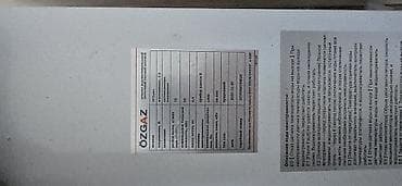 Tam işlək vəziyyətdə təhlükəsiz Özgaz 35 Turbo (fanlı) qazla işləyən