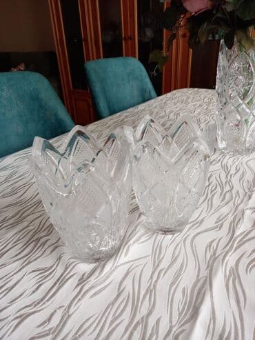semra qab. qacaq instagram: Tort və şiriniyyat qabı, rəng - Ağ, Xrustal — 2