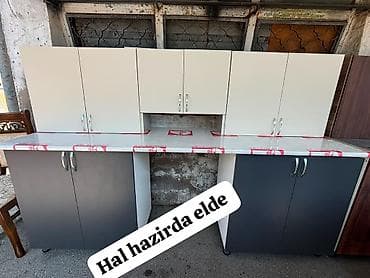 Mətbəx dolabları: Mətbəx mebel dəsti - Üst və alt modullardan ibarət tam dəst - Üst — 2