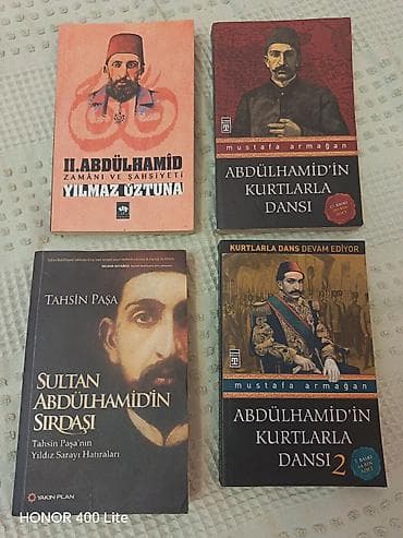 Kitablar və jurnallar: Osmanlı tarixi və II Abdülhəmid dövrünə həsr olunmuş 4 kitablıq paket — 1