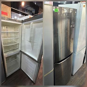 İşlənmiş 2 qapılı LG Soyuducu Satılır, rəng - Gümüşü