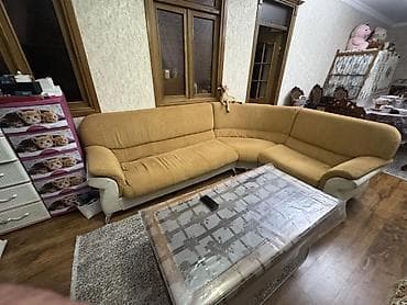 Диваны: Künc divanı – yumşaq künc oturacaq dəsti - Forma: L-şəkilli, yüngül — 3