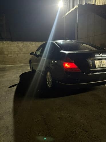 lalafo ekskavator satisi: Nissan Teana 2003 2.3L benzin 173 A.g – qara rəngli, biznes sinif — 4