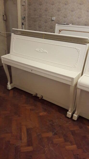 yamaha piano qiymeti: Pianino Almaniya, Rusiya və Cexiya stehsalı olan Zəmanətli Ağ və digər — 1