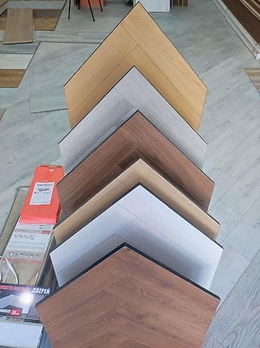 Laminat döşəmə lövhələri – müxtəlif rəng və teksturalarda - Material — 1