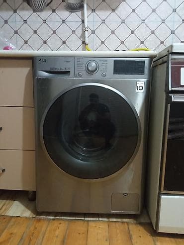 Paltaryuyan maşın LG, 7 kq, İşlənmiş, Avtomat, Qurutmasız — 1
