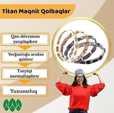 Bilərziklər: * Titan Maqnit Müalicəvi BioEnerji Qolbaqlar * -Depoda Bitdi! Son — 1