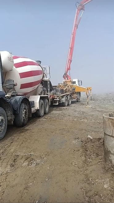 İnşaat betonu M-300, Həcm: 10000 kubmetr, Sifarişlə