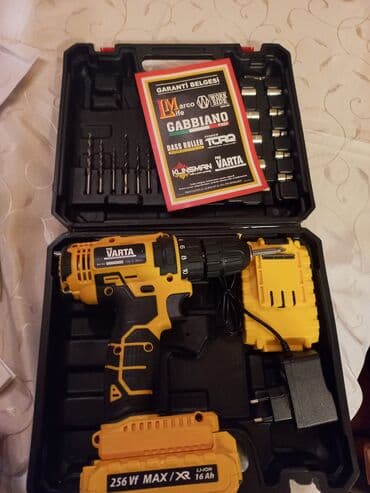 demirin qiymeti 2021: VARTA akumyatorlu direl — 2