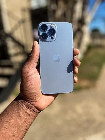 IPhone 13 Pro Max, 256 GB, Sierra Blue, Face ID lalafo.az -da IPhone 13 Pro Max, 256 GB, Sierra Blue, Face ID