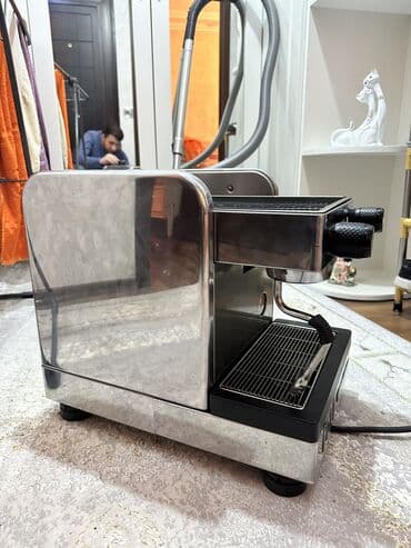 Аппараты для сахарной ваты: Professional espresso aparat - Paslanmayan poladdan korpus, parlaq — 4