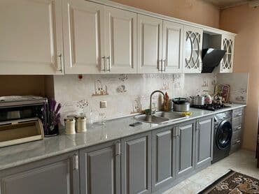 mətbəx bu: Membran mətbəx mebeli 600₼. Yaxşı vəziyyətdədir. Üzərində qaz,moyka və — 1