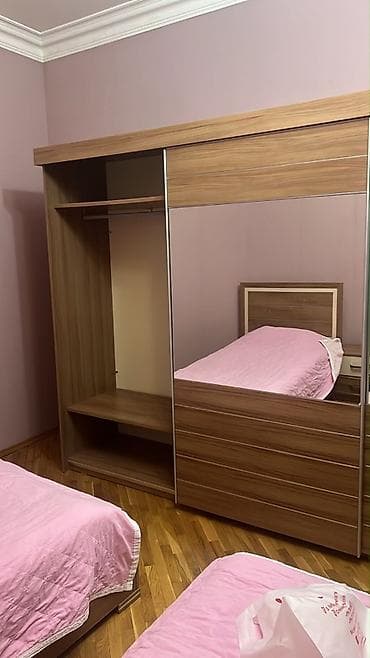 dolab skaf: BELLONA Sürgülü Şkaf – güzgülü, çox bölməli - Material: ağac — 2