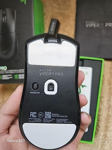 komputer notebook: Razer Viper V3 pro
Sadece usb kabelde işleyir — 1