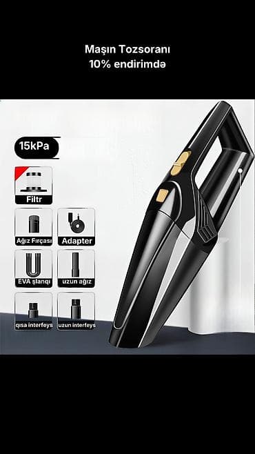 iphone 12 mini kontakt home: Avto üçün tozsoran, Yeni, Akkumlyator, Təmizləmə növü: Quru, Pulsuz çatdırılma — 1