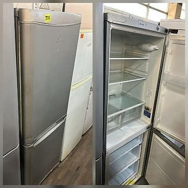 2 qapılı Indesit Soyuducu Satılır, rəng - Gümüşü