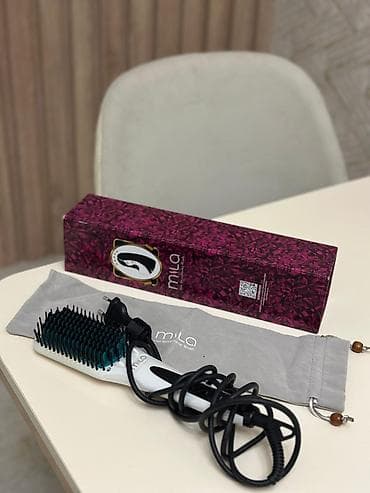 iphone 8 irsad electronics: Mila Hair Straightening Brush – elektrikli saç düzləşdirən daraq 120 — 2