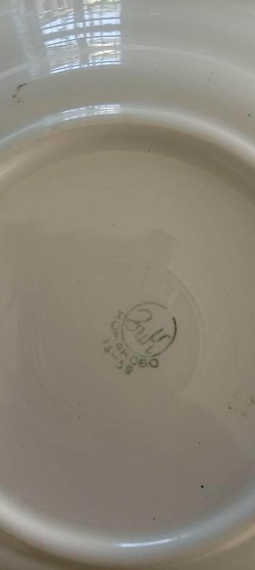 qedimi samavar: Kasalar, 2 ədədli dəst, rəng - Ağ, Farfor, Rusiya — 5