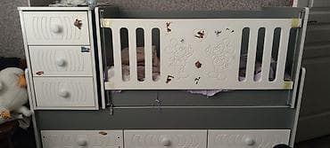 gips fiqurlar: Oğlan və qız üçün, İşlənmiş, Dördbucaq, Beşik, Yellənmə mexanizmsiz — 3