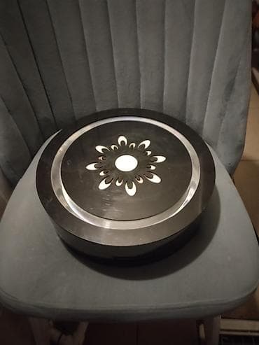 plates: Boşqablar, 1 əd, rəng - Qara, Metal — 1