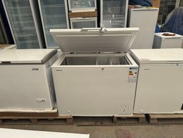 Yeni 1 qapılı Hisense Soyuducu Satılır, rəng - Ağ, Təkərli