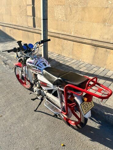 tap az qazel satisi: Moped/motorsiklet – AF50 - Rəng: ağ-qara gövdə, qırmızı disk və — 3