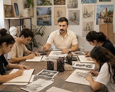 Peşəkar rəssamlıq kursuna start verildi. Tanınmış rəssam Elmar lalafo.az -da Peşəkar rəssamlıq kursuna start verildi. Tanınmış rəssam Elmar