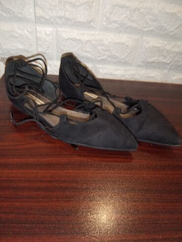 ev üçün qadın şap şapları baletkalar: Baletkalar, Ölçü: 38, rəng - Qara, Yeni — 2