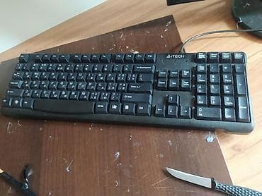 komputer setup: Masaüstü kompüter seti Tərkib: - Striker korpuslu sistem bloku (ön — 4
