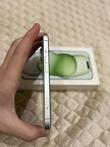iphone s7: IPhone 15, 128 GB, Yaşıl, Face ID — 3