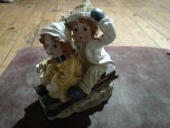 подарок девочке на 10 лет: Fiqur, Keramika, rəng - Sarı — 1