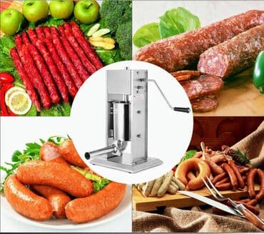 gürcü xəngəli aparatı: Kolbasa-sardelka-sosiska istehsal etmə avadanlıqlarının satışı — 2