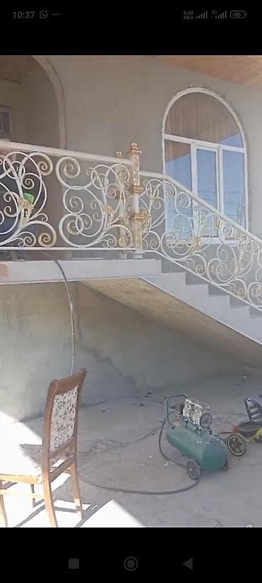 Pilləkən məhəccərləri: Dəmir pilləkən məhəccərləri – dizayn və hazırlanması - Material — 5