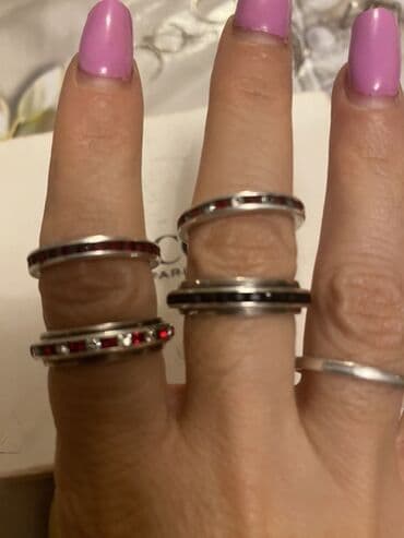 обручальные кольца баку цены: Qadın aksesuarları dəsti - Üzüklər: Gümüş tonunda bir neçə halqa — 1