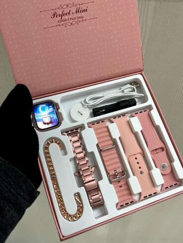 inci su: Yeni, Smart saat, Apple, Sim kart, rəng - Qara — 3