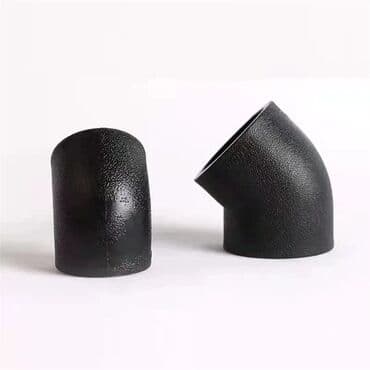 tikinti material: Qara rəngdə, 90 və 45 dərəcə bucaqlı plastik boru birləşdiricisi. Su — 4