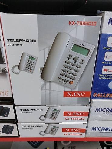 Stasionar telefon Simli, Yeni, Pulsuz çatdırılma, Ödənişli çatdırılma, Rayonlara çatdırılma
