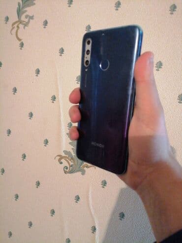 bakcell mifi modem: Honor 7A, 128 GB, rəng - Mavi, Barmaq izi — 2