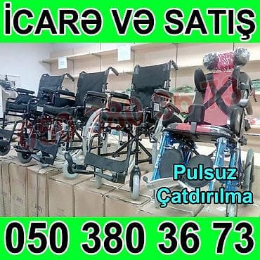 salon icare: Məhsul/xidmət: Əlil arabalarının icarəsi və satışı Təsvir: - Fərqli — 7
