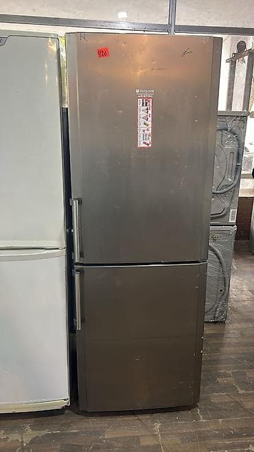 soydcu: 2 qapılı Hotpoint Ariston Soyuducu Satılır, rəng - Gümüşü — 1