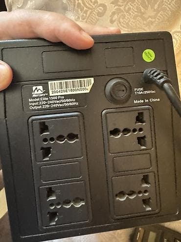 ups enerji: Mercury Elite 1500 Pro UPS (fasiləsiz enerji təchizatı) — 2