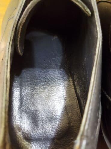 ayaqqabı кожание: Kişi üçün 43razmer yaxşı vəziyyətdə dəri ayaqqabı — 3
