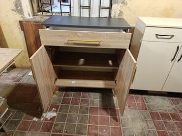 шкафчики для ванной комнаты: Новый, Без зеркала — 6