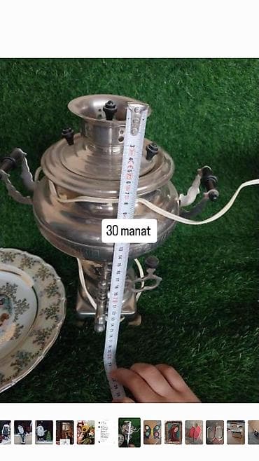 Шланги: Elektrik samovar - Material: paslanmayan metal korpus - İki yan — 1