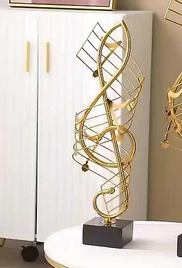 Картины и портреты: Фигура, Металл, цвет - Золотой — 3