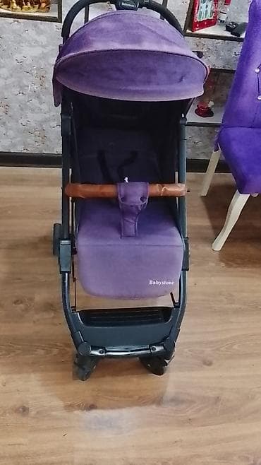 Gəzinti arabaları: Babystone uşaq arabası – bənövşəyi rəng Xüsusiyyətlər: - Yüngül və — 3