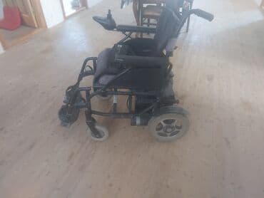 Eşitmə cihazları: Elektrik əlil arabası - Giriş: joystickli idarəetmə paneli, arxa — 3