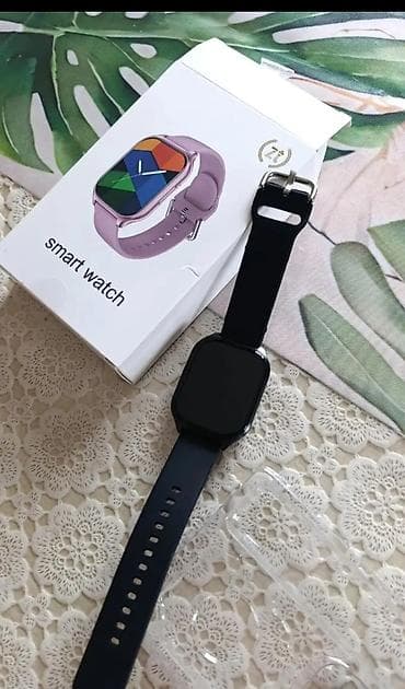 qara koftalar: Yeni, Smart saat, Smart, Sensor ekran, rəng - Qara — 4