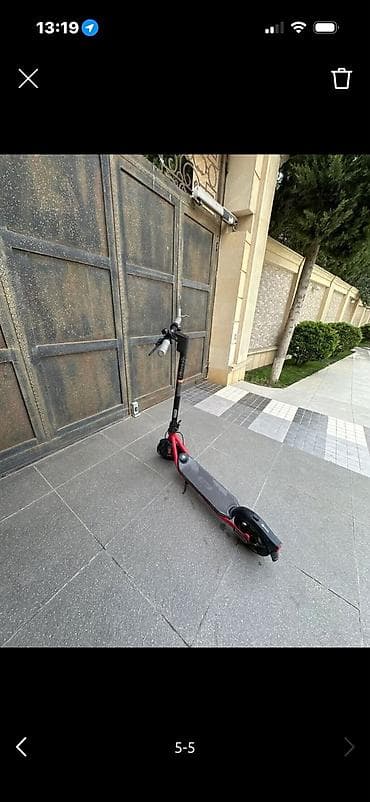 kugo m4 pro max: Ninebot elektrik skuter - Rəng: qara-gövdə, qırmızı çərçivə vurğuları — 2