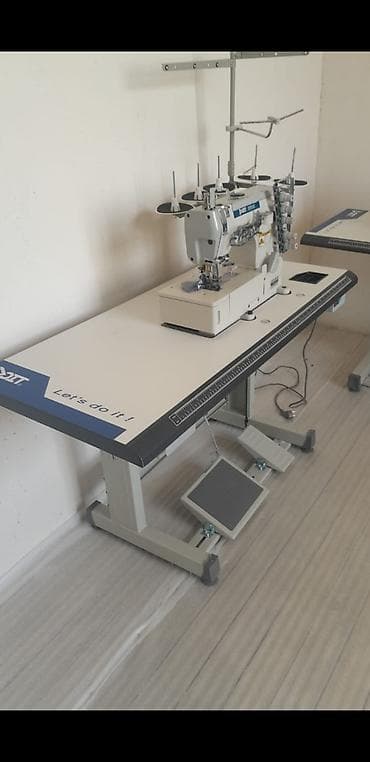 Sənaye overlok tikiş maşını – 5 iplikli, stolüstü komplekt - Model